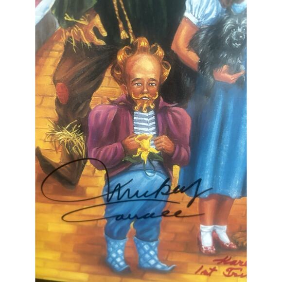 Wizard Of Oz - Cast Members Autographed Art - Picture 5 of 10